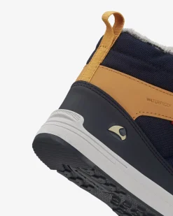 Lucas Mid WP Warm Jr Navy/Honey