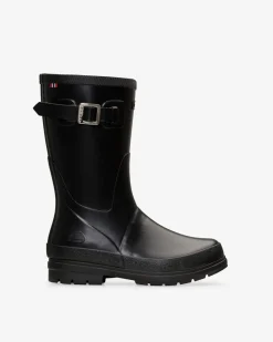 Vendela Black Rubber Boot