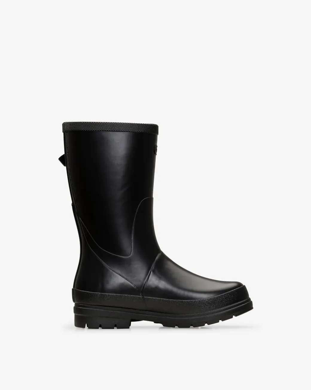 Vendela Black Rubber Boot
