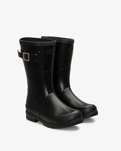 Vendela Black Rubber Boot
